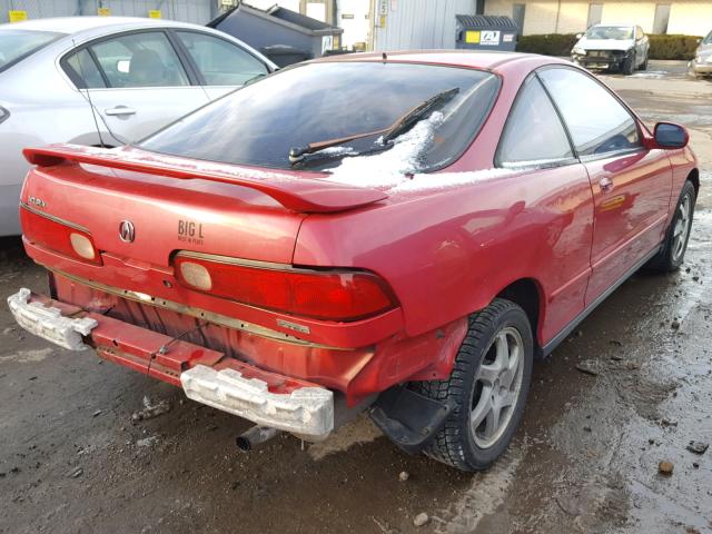 JH4DC23971S000256 - 2001 ACURA INTEGRA GS RED photo 4