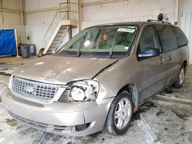 2FMZA52284BA94919 - 2004 FORD FREESTAR S TAN photo 2