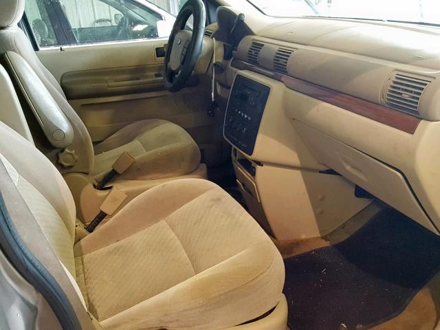 2FMZA52284BA94919 - 2004 FORD FREESTAR S TAN photo 5