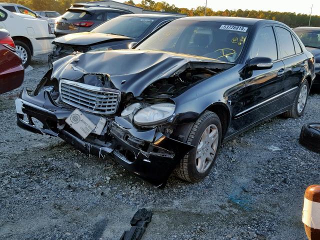 WDBUF65J83A183147 - 2003 MERCEDES-BENZ E 320 BLACK photo 2