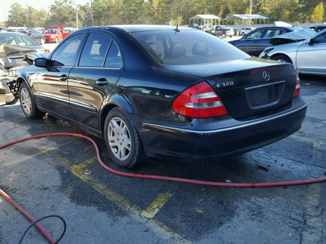 WDBUF65J83A183147 - 2003 MERCEDES-BENZ E 320 BLACK photo 3