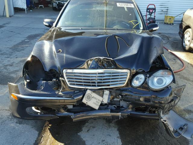 WDBUF65J83A183147 - 2003 MERCEDES-BENZ E 320 BLACK photo 7