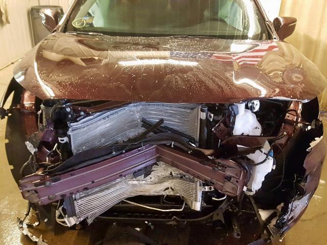 5GAEVAKW8JJ161143 - 2018 BUICK ENCLAVE ES MAROON photo 9