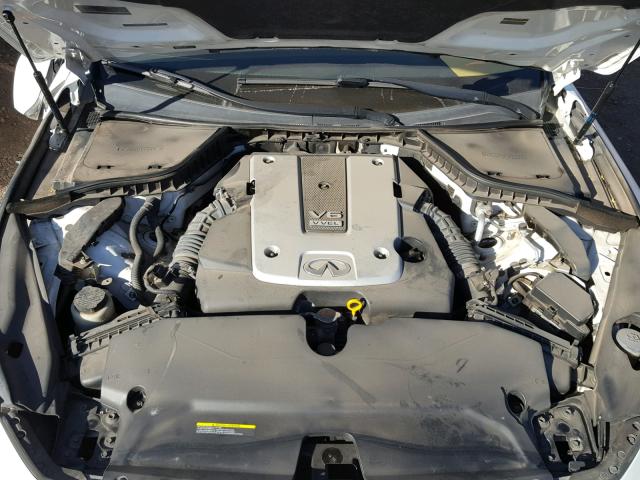 JN1BV7AP6EM692427 - 2014 INFINITI Q50 BASE WHITE photo 7