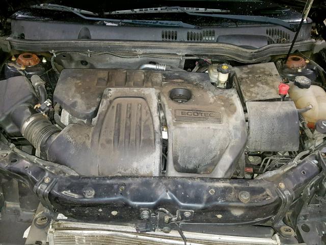 1G1AL18F387169466 - 2008 CHEVROLET COBALT LT BLACK photo 7