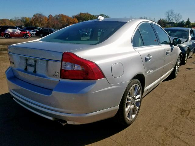 YV1AH992281076664 - 2008 VOLVO S80 T6 TUR GRAY photo 4