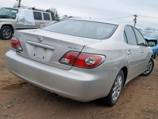 JTHBF30G520056958 - 2002 LEXUS ES 300 TAN photo 4