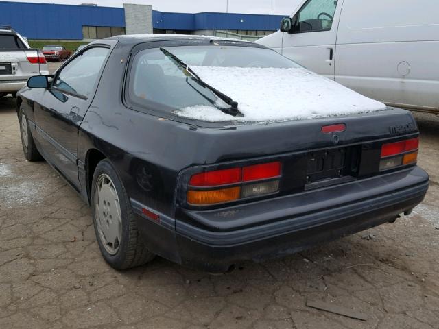 JM1FC3321H0150159 - 1987 MAZDA RX7 BLACK photo 3