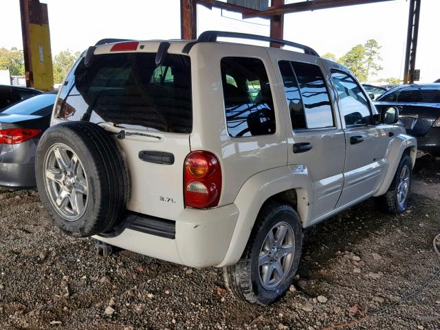 1J4GL58K73W718844 - 2003 JEEP LIBERTY LI WHITE photo 4