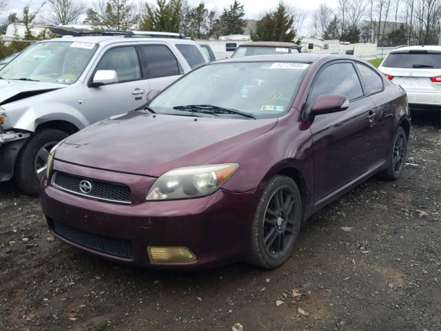 JTKDE177350003597 - 2005 TOYOTA SCION TC 栗色 照片 2