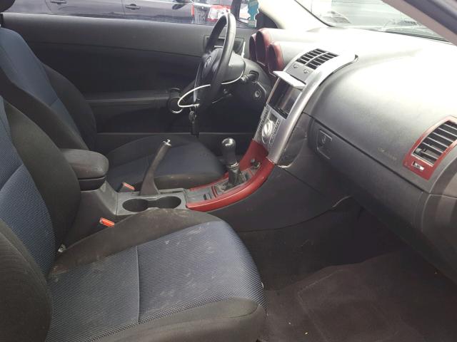 JTKDE177350003597 - 2005 TOYOTA SCION TC 栗色 照片 5