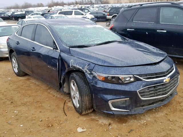 1G1ZB5ST3GF275349 - 2016 CHEVROLET MALIBU LS BLUE photo 1