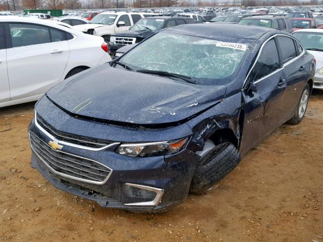 1G1ZB5ST3GF275349 - 2016 CHEVROLET MALIBU LS BLUE photo 9