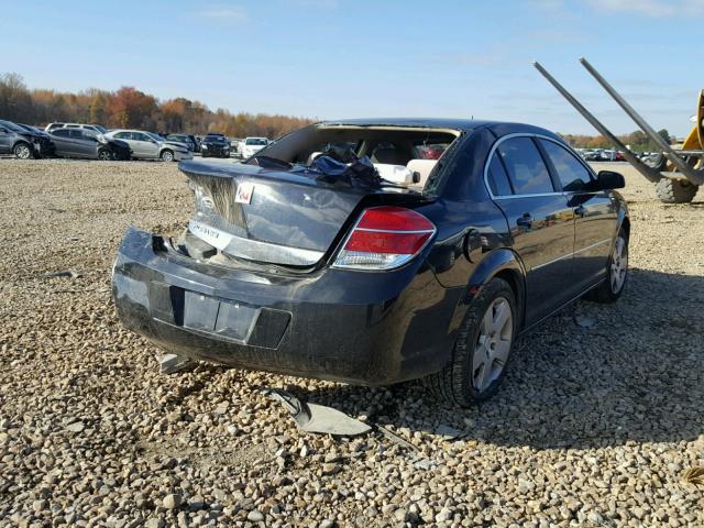 1G8ZS57NX7F136315 - 2007 SATURN AURA XE BLACK photo 4