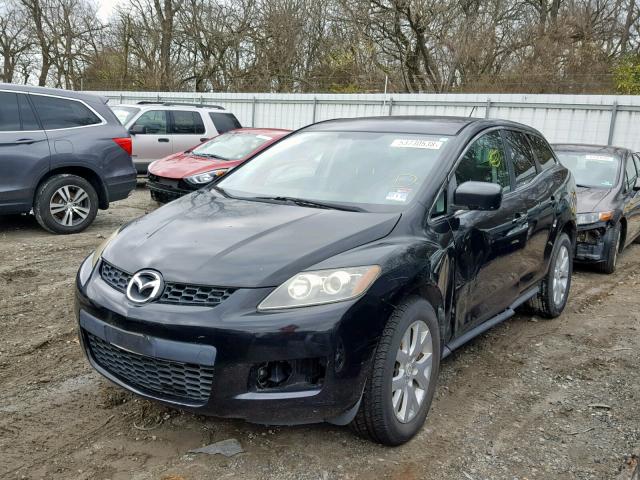 JM3ER29L570122763 - 2007 MAZDA CX-7 BLACK photo 2