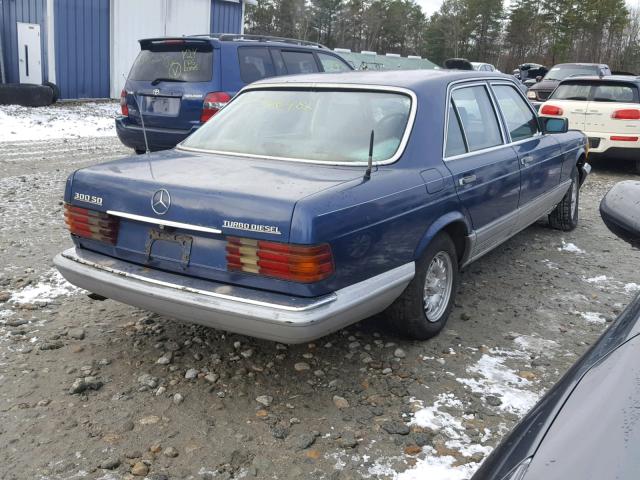 WDBCB20A7CB025223 - 1982 MERCEDES-BENZ 300 SD BLUE photo 4