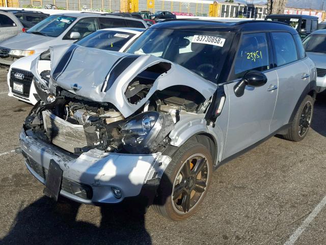 WMWZC3C52GWT10372 - 2016 MINI COOPER S C SILVER photo 2