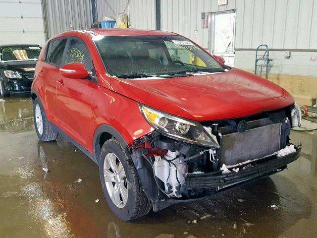 KNDPB3A22C7194200 - 2012 KIA SPORTAGE B RED photo 1