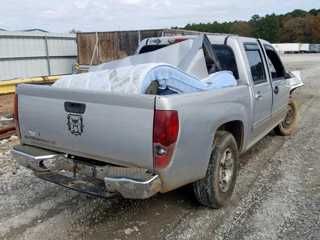1GCDSCDE5A8137229 - 2010 CHEVROLET COLORADO L SILVER photo 4