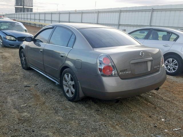 1N4BL11D25C281964 - 2005 NISSAN ALTIMA SE GRAY photo 3