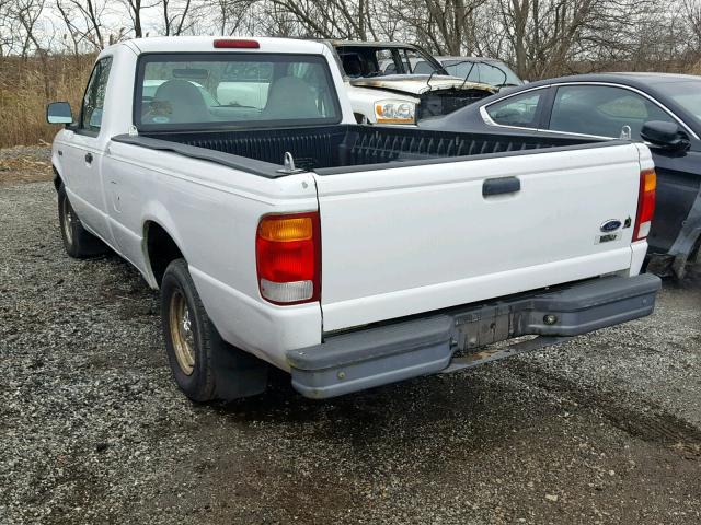 1FTYR10V3XPB33086 - 1999 FORD RANGER WHITE photo 3