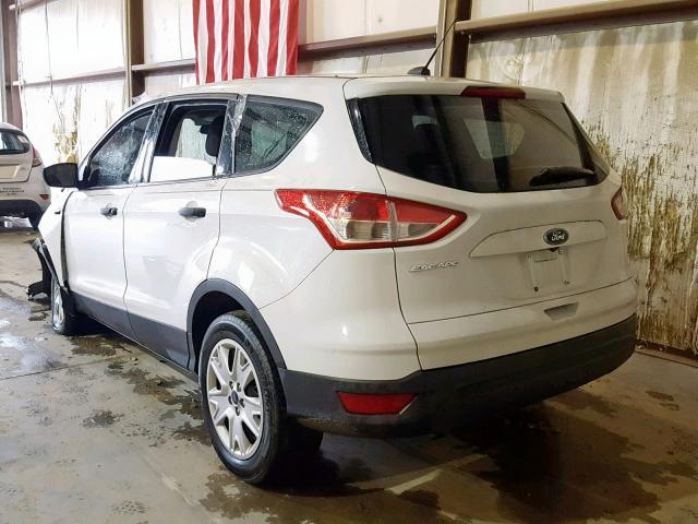 1FMCU0F73GUB03482 - 2016 FORD ESCAPE S WHITE photo 3