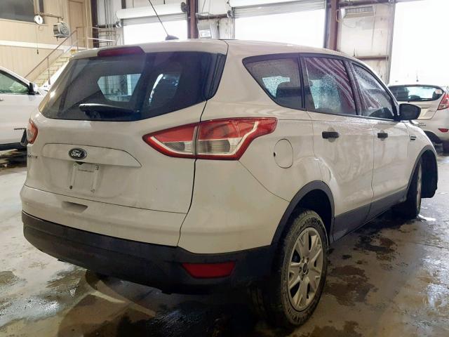 1FMCU0F73GUB03482 - 2016 FORD ESCAPE S WHITE photo 4