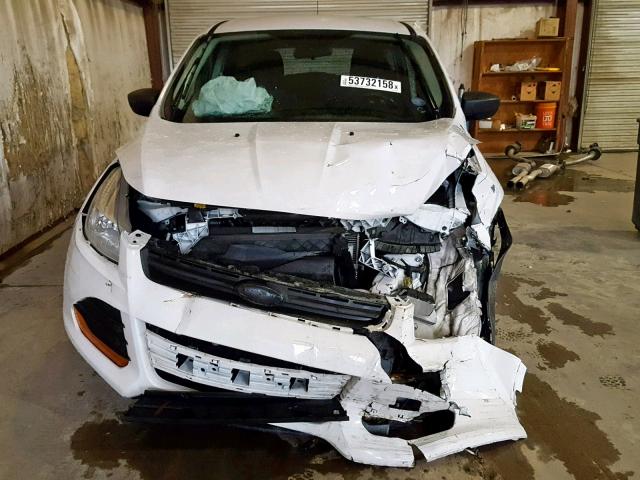 1FMCU0F73GUB03482 - 2016 FORD ESCAPE S WHITE photo 9