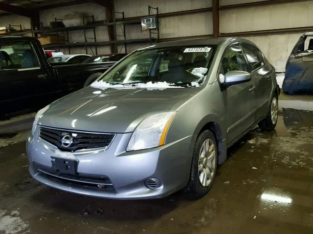 3N1AB6AP1AL603074 - 2010 NISSAN SENTRA 2.0 GRAY photo 2