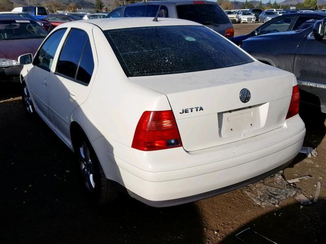 3VWSK69M63M029755 - 2003 VOLKSWAGEN JETTA GLS WHITE photo 3