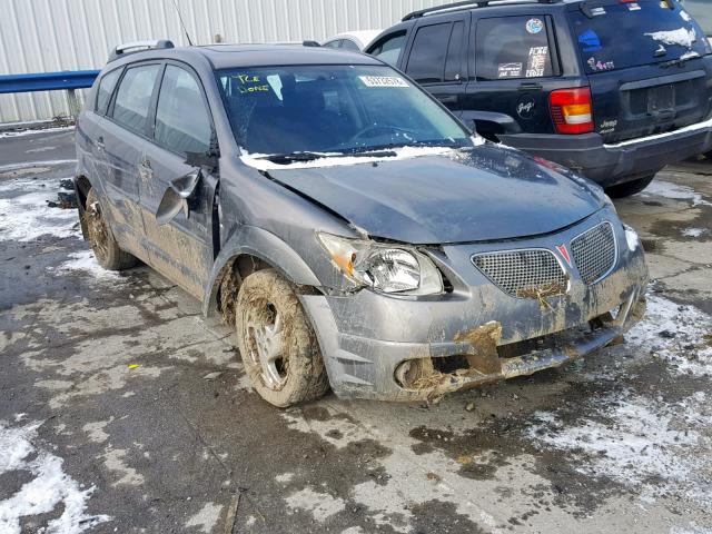 5Y2SM63895Z450136 - 2005 PONTIAC VIBE GRAY photo 9