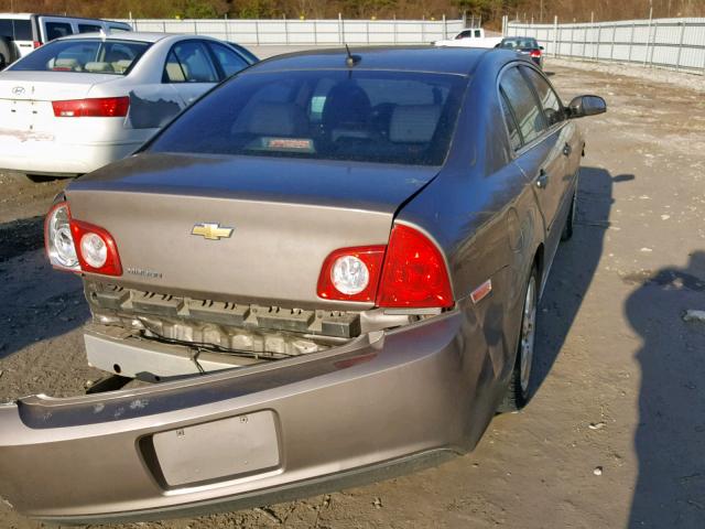 1G1ZD5EB4A4137092 - 2010 CHEVROLET MALIBU 2LT GRAY photo 4