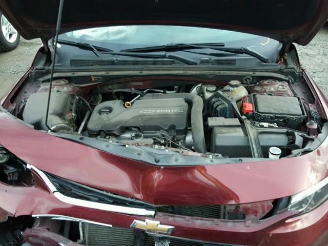 1G1ZB5ST6GF256617 - 2016 CHEVROLET MALIBU LS 栗色 照片 7