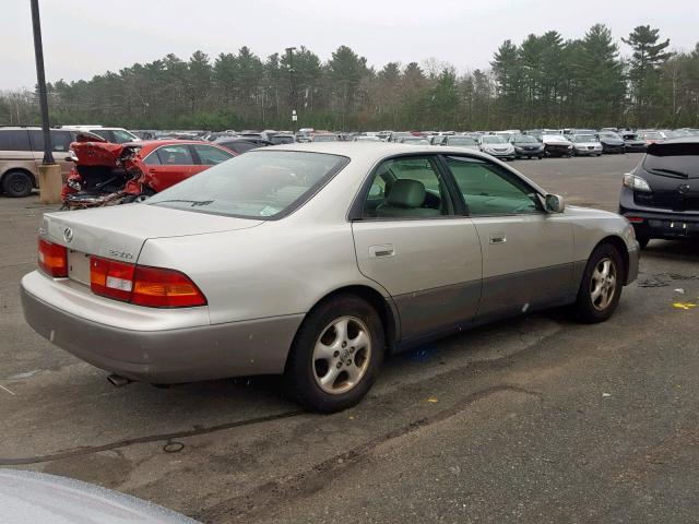 JT8BF22G4V0043016 - 1997 LEXUS ES 300 BEIGE photo 4