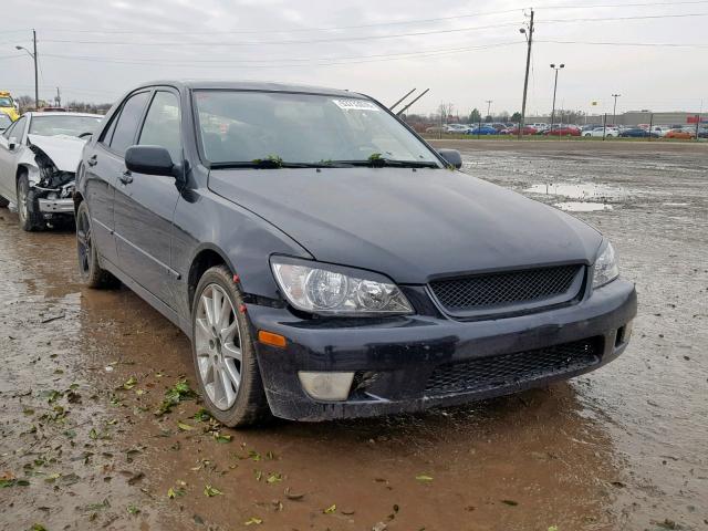 JTHBD192520053284 - 2002 LEXUS IS 300 BLACK photo 1