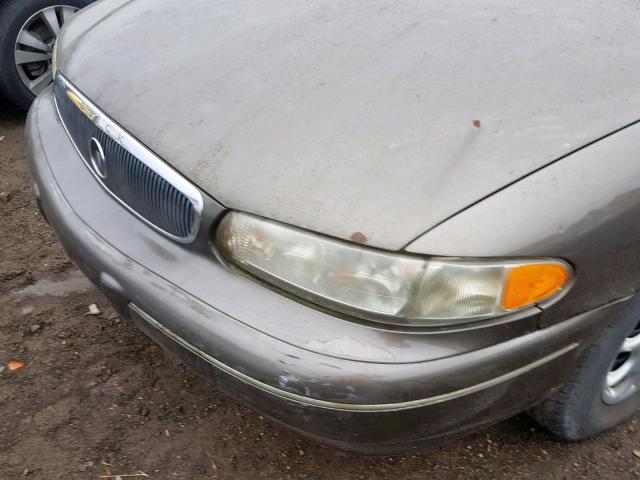 2G4WS52J421195305 - 2002 BUICK CENTURY CU TAN photo 10