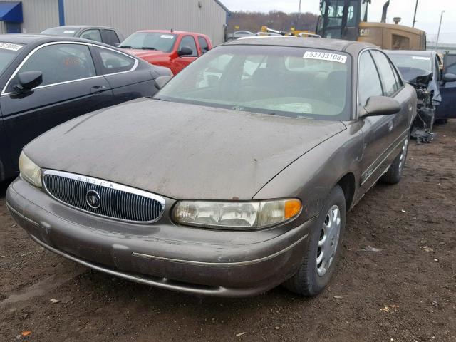 2G4WS52J421195305 - 2002 BUICK CENTURY CU TAN photo 2