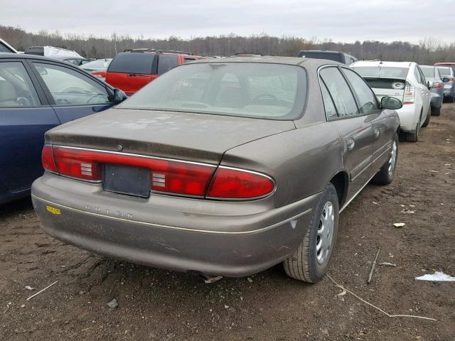 2G4WS52J421195305 - 2002 BUICK CENTURY CU TAN photo 4