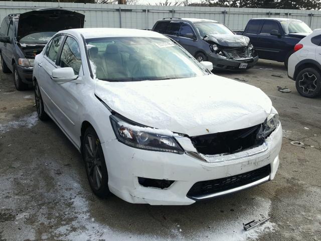 1HGCR2F80FA111535 - 2015 HONDA ACCORD EXL WHITE photo 1