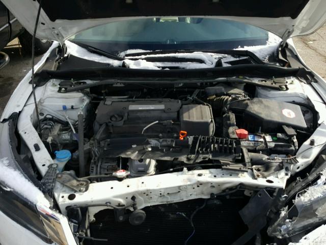 1HGCR2F80FA111535 - 2015 HONDA ACCORD EXL WHITE photo 7