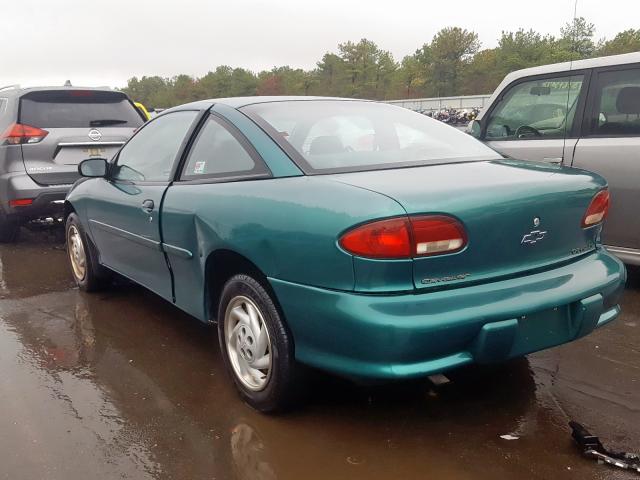 1G1JC1243W7330662 - 1998 CHEVROLET CAVALIER B GREEN photo 3