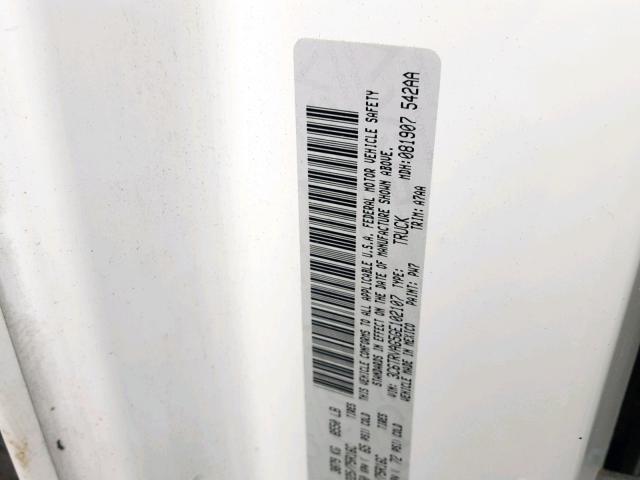 3C6TRVAG5GE102107 - 2016 RAM PROMASTER 白色 照片 10