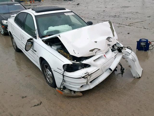 1G2NV52E72M642647 - 2002 PONTIAC GRAND AM G WHITE photo 1