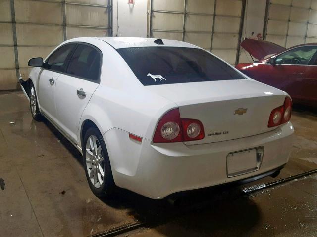 1G1ZG5E70CF368257 - 2012 CHEVROLET MALIBU LTZ თეთრი ფოტო 3