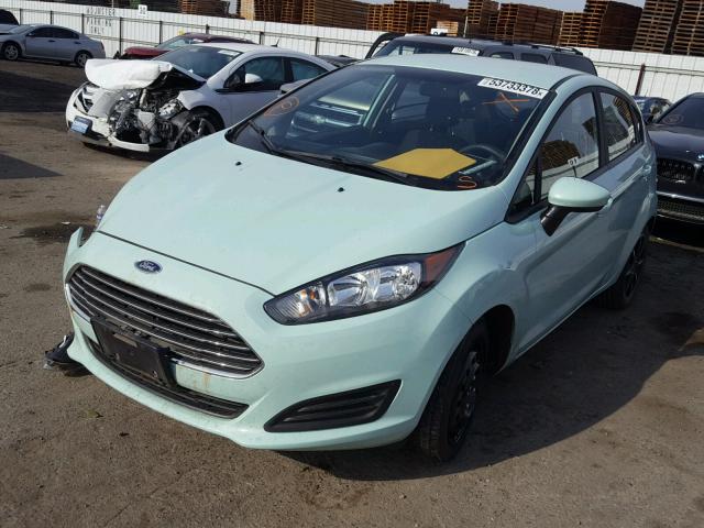 3FADP4EJ1HM122757 - 2017 FORD FIESTA SE TEAL photo 2