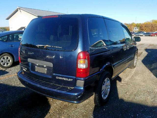 1GNDU03E04D237882 - 2004 CHEVROLET VENTURE BLUE photo 4