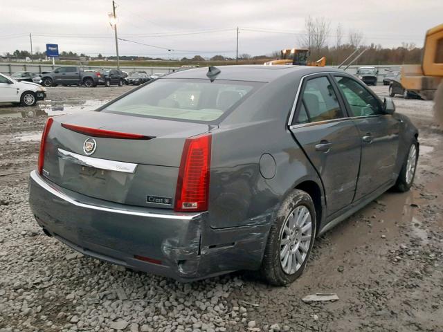 1G6DF5EY7B0120122 - 2011 CADILLAC CTS LUXURY GREEN photo 4