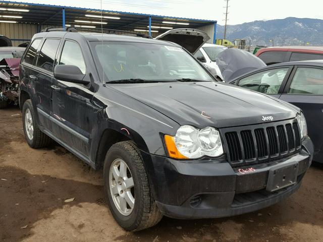 1J8GR48K49C520983 - 2009 JEEP GRAND CHER BLACK photo 1