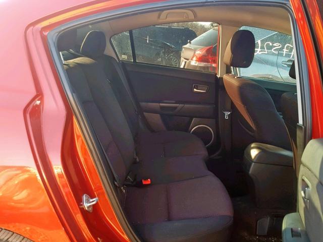 JM1BK323951252195 - 2005 MAZDA 3 S RED photo 6