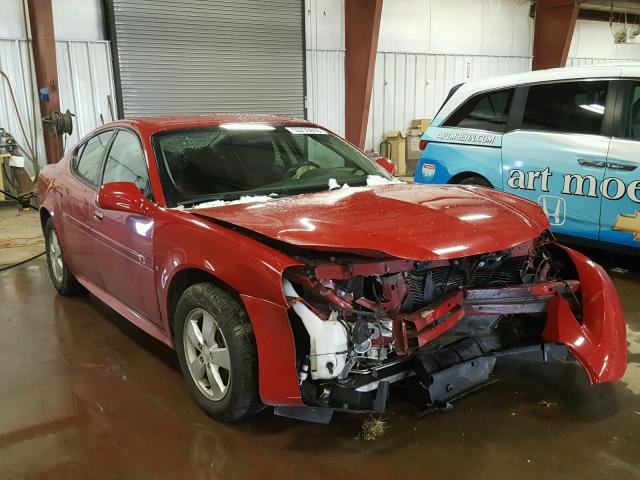 2G2WP552281145137 - 2008 PONTIAC GRAND PRIX წითელი ფოტო 1